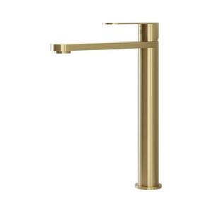 BATH DELUXE Umyvadlová baterie TARNBY 27, 3 cm kartáčovaná mosaz 28-027-02-70-02 obraz