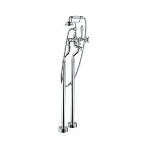 BATH DELUXE Volně stojící vanová sada s baterií 106, 3 cm lesklý chrom 28-108-01-60-00 obraz