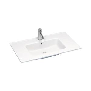 BATH DELUXE Zápustné umyvadlo LILLESNAD 81x46 cm keramika/bílá 06-080-27-11-00 obraz