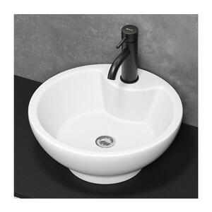 BATH DELUXE Umyvadlo na desku DRAMMEN pr. 40, 1cm keramika/bílá 06-045-11-11-00 obraz