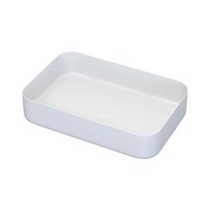 BATH DELUXE Umyvadlo na desku LJORDAL 52x34 cm ocel/bílá 06-052-18-01-00 obraz
