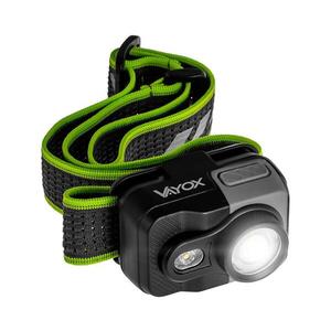 Vayox LED Stmívatelná nabíjecí čelovka LED/10W/5V/3xAAA IP66 800 lm 1000 mAh VA0196 obraz