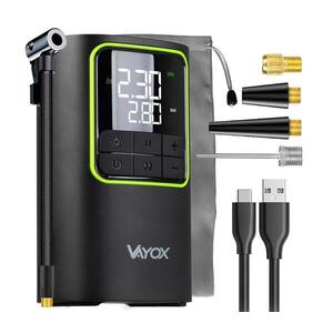 Vayox Digitální kapesní kompresor 5V 4000 mAh černá VA0409 obraz