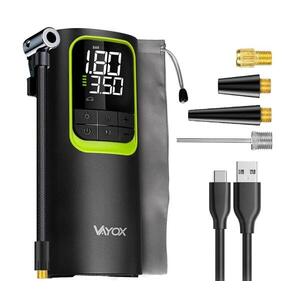 Vayox Digitální kapesní kompresor 5V 8000 mAh černá VA0410 obraz