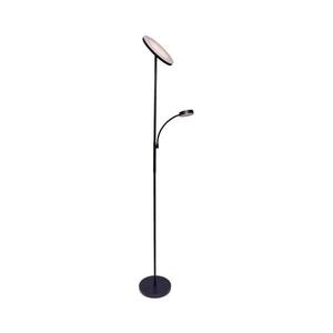 light LED Stm. stoj. lampa NORA LED/25W/230V 2200/3000/4000K + LED/5W 3000K černá + DO 3080FLCN obraz