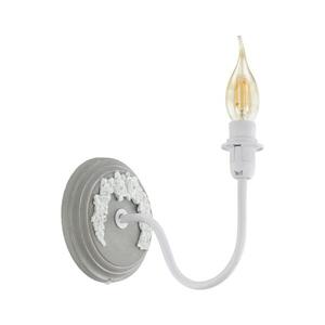 Eglo 33005 - Nástěnná lampa 1xE14/40W/230V bílá/šedá 33005 obraz