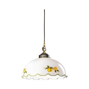 Kolarz 731.32.118 - Lustr na lanku NONNA 1xE27/75W/230V pr. 36 cm citrony 731.32.118 obraz