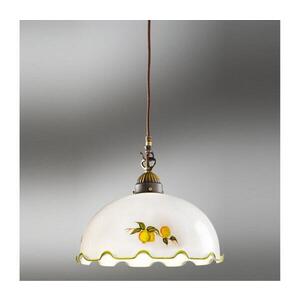 Kolarz 731.30.116 - Lustr na lanku NONNA 1xE27/75W/230V pr. 20 cm citrony 731.30.116 obraz