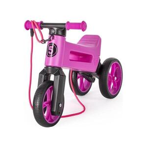 Funny Wheels - Odrážedlo 2v1 RIDER SUPER SPORT růžová/černá 11404863 obraz
