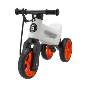 Funny Wheels - Odrážedlo 2v1 RIDER SUPER SPORT bílá/černá/oranžová 11404473 obraz