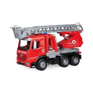 Lena Hasičské auto Mercedes s žebříkem WORXX 47 cm červená/šedá 43004615 obraz