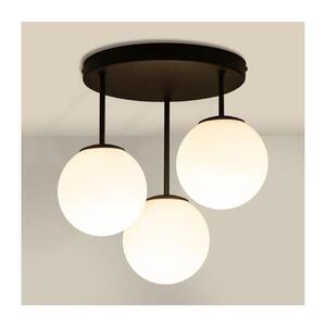 Přisazený lustr MOONLIGHT 3xE27/15W/230V černá P-KD 2022+8020/3 BK obraz