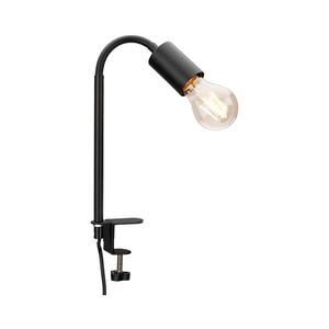 LED Lampa s klipem 1xE27/4, 2W/230V 2700K černá 9A22051 obraz