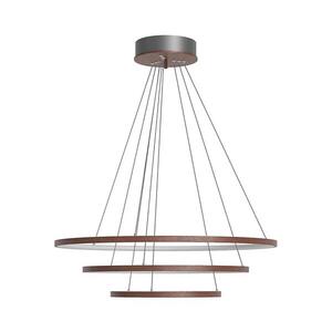 ByRydens 4202250-6003-LED Lustr na lanku TRIONE LED/45W/230V hnědá pr. 80 cm 4202250-6003 obraz