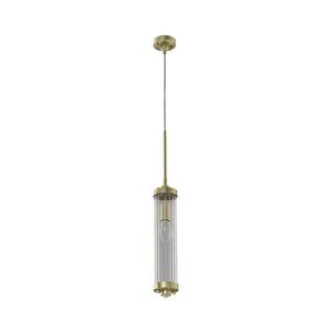 Open Design OR84368 - Lustr na lanku FIATTO 1xE14/12W/230V mosaz OR84368 obraz