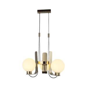 Lustr na lanku REGGIO 3xE27/40W/230V zlatá 701CHD1717 obraz