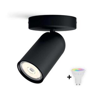Philips - LED RGBW Stmívatelné bodové svítidlo PONGEE 1xGU10/4, 8W/230V černá +DO P2052+AI2362 obraz