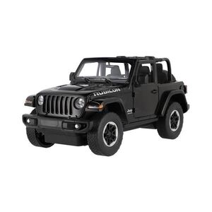 Teddies RC auto na dálkové ovládání Jeep Wrangler Rubicon RASTAR 5xAA + 2xAA černá 00850601 obraz