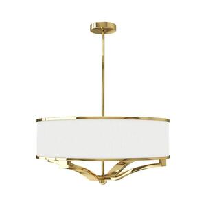 Open Design OR84825 - Lustr na tyči GERDO 4xE27/12W/230V zlatá/bílá OR84825 obraz