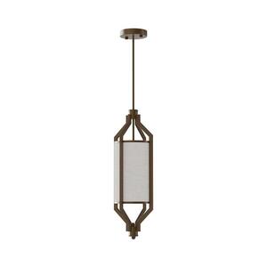 Open Design OR85877 - Lustr na tyči ZUNDO 1xE27/15W/230V hnědá/béžová OR85877 obraz