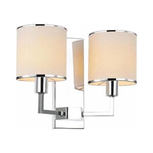 Open Design OR81497 - Nástěnná lampa CASA 2xE14/12W/230V lesklý chrom/krémová OR81497 obraz