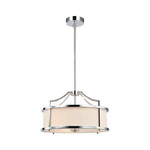 Open Design OR80865- Lustr na tyči STANZA 3xE27/15W/230V pr. 42 cm l. chrom/bílá OR80865 obraz