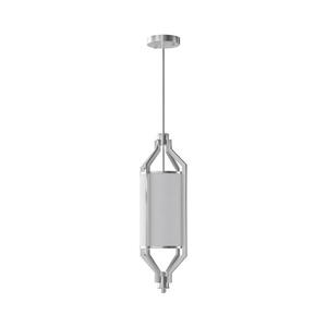 Open Design OR85853 - Lustr na tyči ZUNDO 1xE27/15W/230V matný chrom/bílá OR85853 obraz