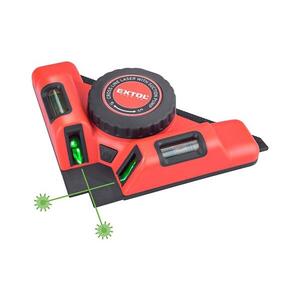 Extol Premium - Laserový úhelník 90° s elektrickým přísavným modulem 5V/1000 mAh 8823303 obraz