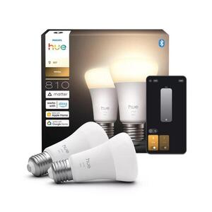 SADA 2x LED Stmívatelná žárovka Philips Hue WHITE E27/7W/230V 2700K 872110307256600 obraz