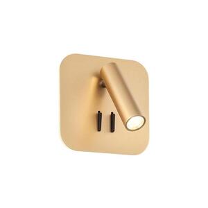 Redo 01-2977 - LED Nástěnné svítidlo QUDA LED/6W/230V + LED/3W CRI 90 zlatá 01-2977 obraz