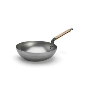 De Buyer 5717.28 - Pánev Wok MINERAL B BOIS 28 cm 5717.28 obraz