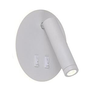Zuma Line W4107-WH-LED Nást. bodové svítidlo CIRCA LED/5, 5W/230V + LED/2, 5W bílá W4107-WH obraz