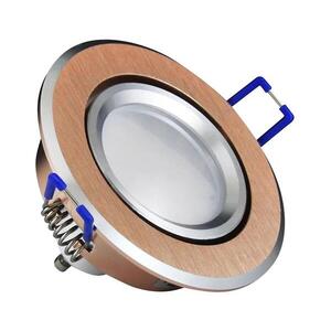 LED Podhledové svítidlo SUN OLAL 1xGU10/3, 5W/230V 3000K pr. 8, 4 cm zlatá 301215 obraz