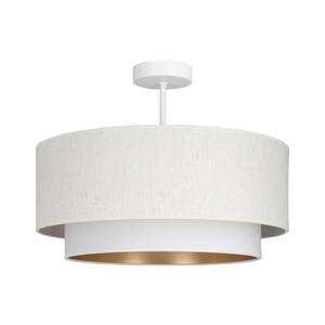 Přisazený lustr NATIA 1xE27/60W/230V pr. 45 cm bílá H0201 obraz