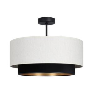 Přisazený lustr NATIA 1xE27/60W/230V pr. 45 cm bílá/černá H0230 obraz