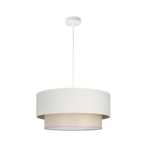 Lustr na lanku NATIA 1xE27/60W/230V pr. 45 cm krémová H0231 obraz