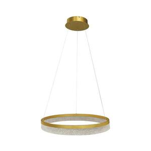 LED Lustr na lanku GALA LED/25W/230V pr. 50 cm zlatá ML2240 obraz