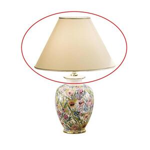 Kolarz 0014.S02- Náhradní stínidlo ke stolní lampě GIARDINO E27 pr. 40 cm béžová 0014.S02 obraz