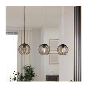 Eglo 901869 - Lustr na lanku ALMANZORA 3xE27/60W/230V černá 901869 obraz