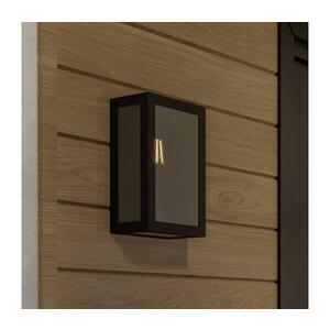 Eglo 33627 - Venkovní nástěnné svítidlo ALAMONTE SMOKE 1xE27/60W/230V IP44 černá 33627 obraz