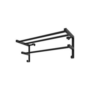 Mario-Radiators Sušák ručníků na koupelnový radiátor HF SHEFFIELD 52x20, 4 cm černá 3.0.1100.13.BM obraz