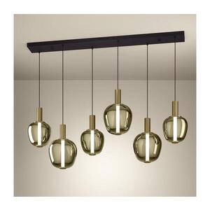 Eglo 390466 - LED Stm. lustr FRUITERA 3xLED/5W/230V+3xLED/6, 5W+ 6xLED/1, 6W zlatá 390466 obraz