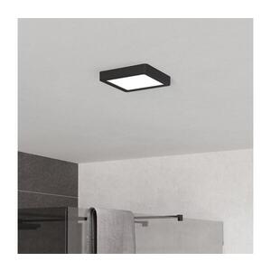 Eglo 901328 - LED Koup. stropní svítidlo FUEVA LED/7W/230V 15x15 cm IP44 černá 901328 obraz