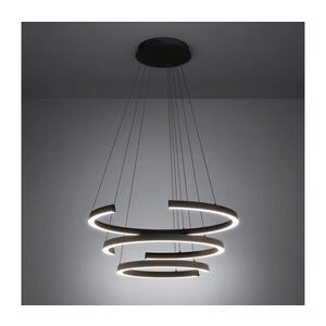 Eglo 390532 - LED Stmívatelný lustr na lanku LABONETE LED/50W/230V černá + DO 390532 obraz