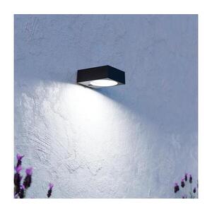 Eglo 901914-LED Solární svítid. se senz. DARFANO LED/6, 5W/3, 7V 2000mAh černá 901914 obraz