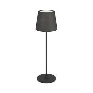 Eglo 75938 - LED Stm. nab. stolní lampa LEONERO LED/3, 8W/5V 2000 mAh černá 75938 obraz