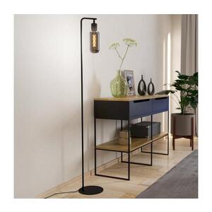 Eglo 901008 - Stojací lampa MAIONE 1xE27/4W/230V černá/kouřová 901008 obraz