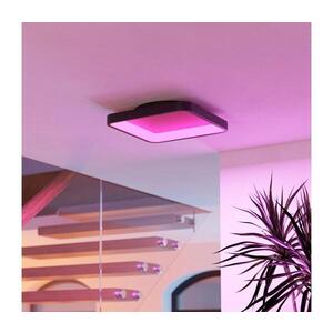 Eglo 901911 - LED RGBW Stm. str. svíti. LORETELLO-Z LED/20W/230V 35x35cm černá 901911 obraz