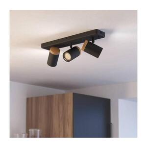 Eglo 300002 - Koup. bod. svítidlo CONSUMA 3xGU10/3W/230V IP44 černá/béžová 300002 obraz