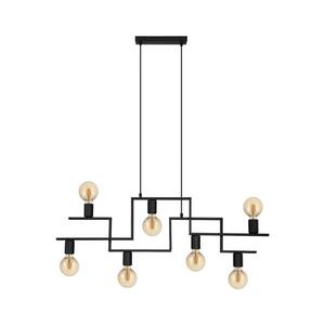 Eglo 43365 - Lustr na lanku FEMBARD 7xE27/60W/230V 43365 obraz